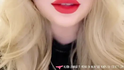 Vends-ta-culotte - genç bir Fransız dominatrix tarafından itaatkar bir adam için aşağılama ve aşağılama seansı