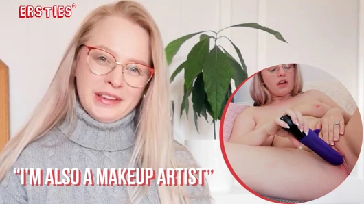 Ersties - sarışın hatun Anna ilk kez fışkırtıyor