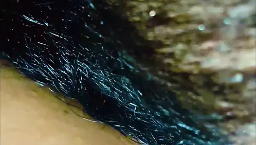 My boyfriend fucked me so much, my pussy was drained.