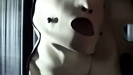 gaz maskesi ile oksijen Bdsm hardcore eksikliği