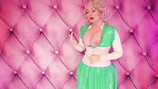 Senin için ateşli tıbbi muayene... 31 talimatı ile - lateks lastik fetişi orta yaşlı seksi kadın (Arya Grander)