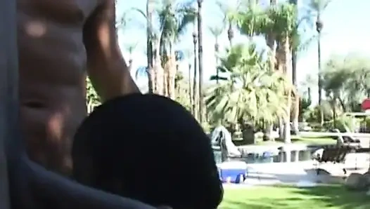 Siyah bir piliç için hepsi siyah sekste çifte penetrasyonla sikiliyor