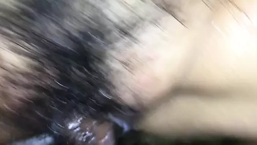 Sıcak eş alır bir özensiz krem ​​pasta itibaren sevgili ve orgazm