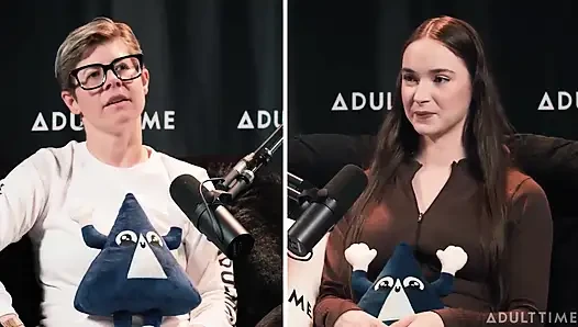 Hazel Moore her zaman tek başına seans sonrası! | Adult Time Podcast