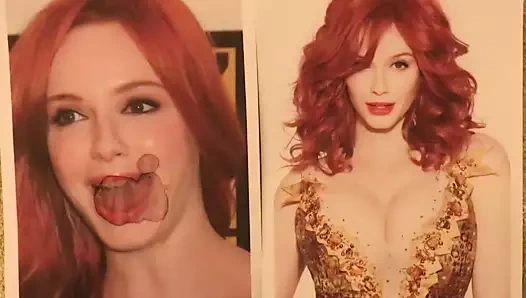 Christina Hendricks boşalma anısına 4