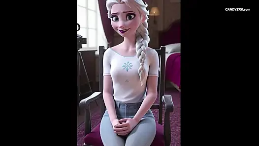 Yapay zekalı kız arkadaş: Frozen'dan Elsa sikiliyor