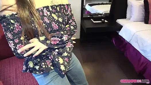 Asyalı güzel beklenmedik bir dölleme ile sürpriz yapıyor