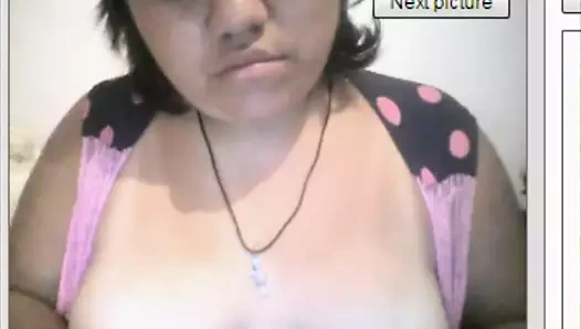 mexicana muestra tetas