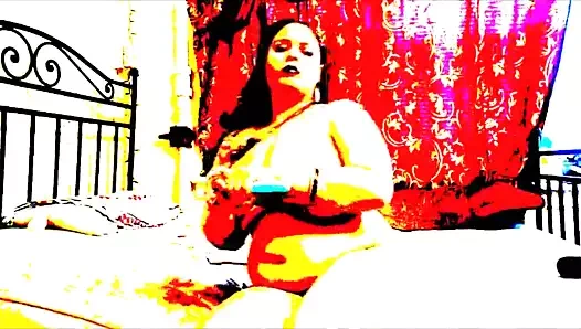 Dulcemendra kırmızı sıcak mastürbasyon