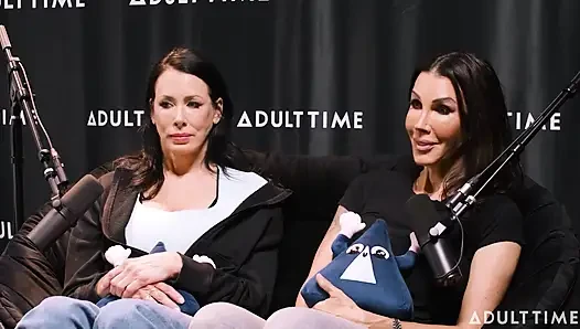 Shay Sights ve Reagan Foxx: ikizler, orta yaşlı seksi kadın patlaması ve beni de içeri al | Adult Time Podcast