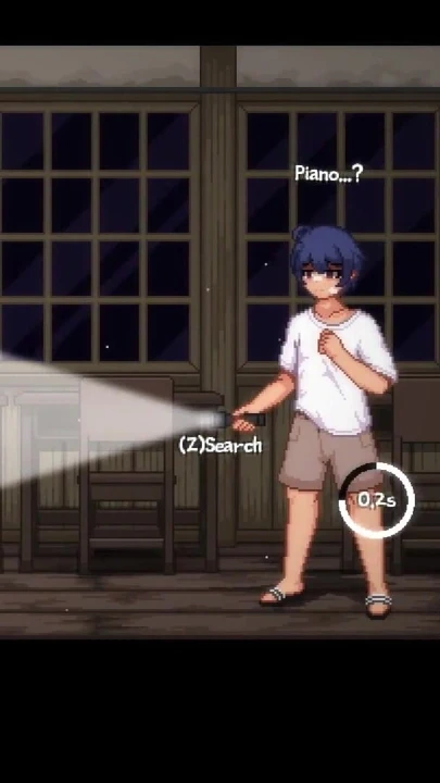 Hayalet piyanist kız yarağımı kullanarak götüne sızıyor ve... (Houkago no Onigokko Oyunu5) | Klip 2