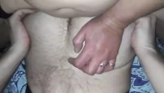 amatör strapon anal delme için korkak adam