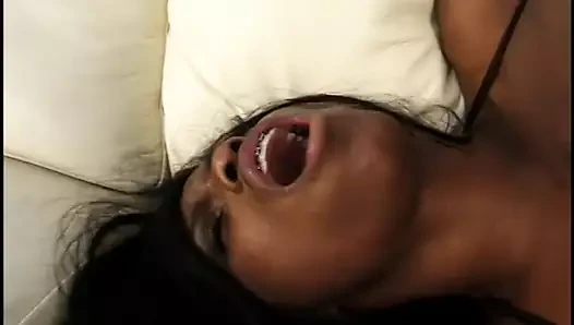 büyük göğüslü muhteşem iyi şekillendirilmiş siyah civciv berbat kalın dick