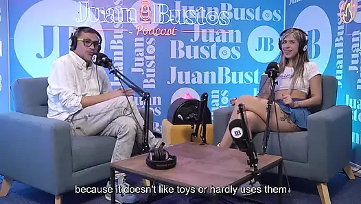 Oyuncaklarından daha iyi! Mollysmith Juan Bustos Podcast'te Sybian makinesinin her yerine fışkırtıyor