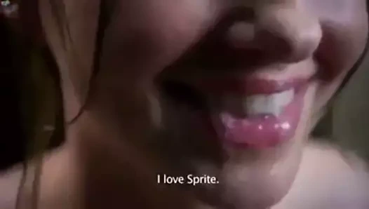 Sprite oral seks reklamı