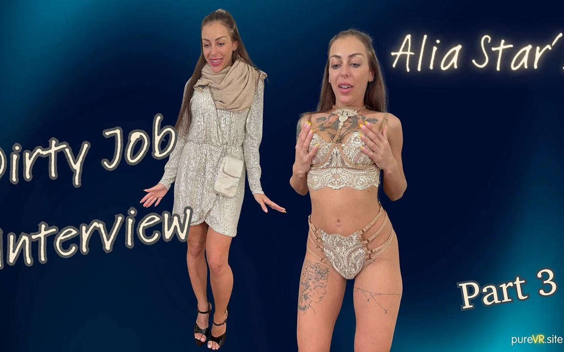 Sapık erkek delileri - Alia Star'ın edepsiz iş görüşmesi - bölüm 3
