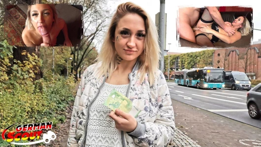 ALMAN IZCI - GENÇ GINA SOKAK OYUNCU SEÇMELERINDE BIR KıZA SIKILIYOR