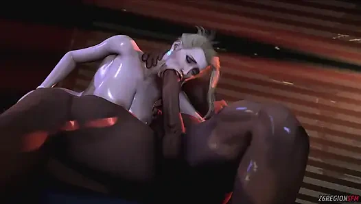 Scarlet gırtlağına kadar alıyor