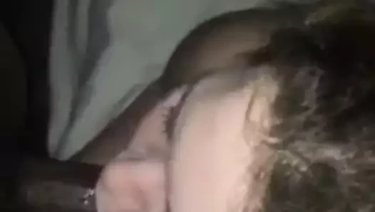 Bbw seviyor için vermek bir kafa için bir bbc