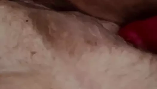 Kremsi ıslak amcık
