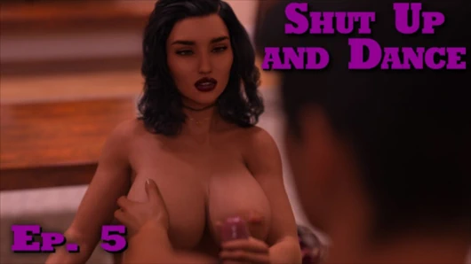 Kapa çeneni ve dans # 5 üvey kız kardeş onu üvey annesinin göğüslerine boşaldığını gördü