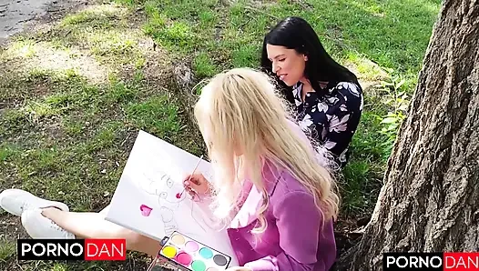 Novella night otoportre çift vajinal (dv) ve anal grup seks - porno dan 4k