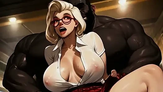18 yaşındaki seksi kızlar ilk serseri gösterilerinde emiyor ve sikişiyor