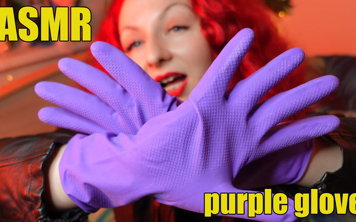 Asmr ses: mutfak lastik eldiven fetişi