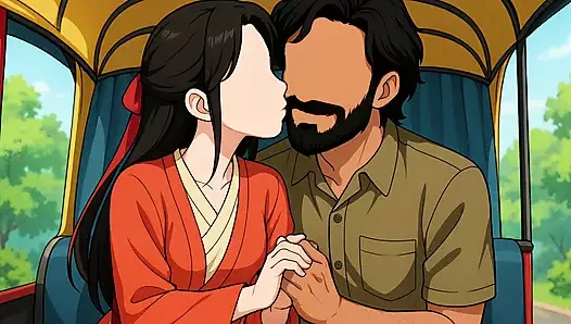 New Desi Village Women And Rikshaw Man !!