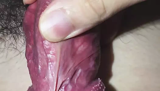 Parmakla azdıran yarak frenulum dosdoğru fışkırtıyor