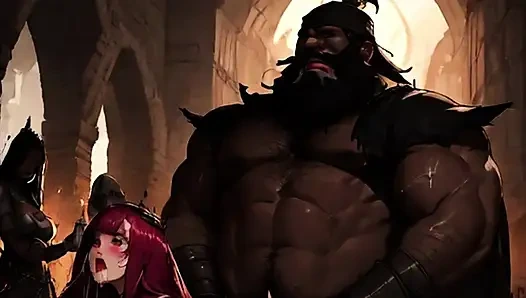 Müslüman savaşçılar Avrupalı kaltakları sokaklarda hamile bırakıyor