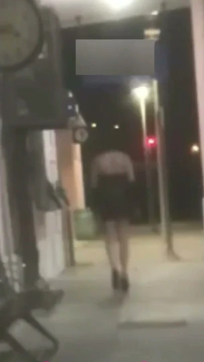 train station slutwalk public whore exposed compilation | Clip 1