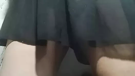 Kocamın önünde kendimi sikiyorum