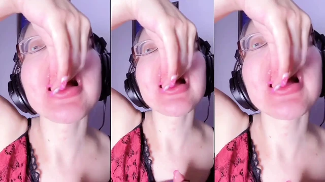 Asmr diş şekeri yeme - asmr, göz gözlüğü, gianess, ruj, büyük dudaklar, mough, yemek, yüz fetişi, uzun tırnaklar