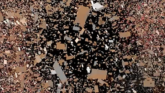 Kırmızı kadın iç çamaşırı trampling şerit kızdırmak tarafından metres lynna