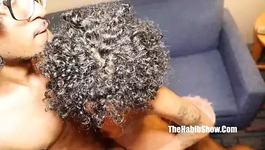 Oral pis ucubeler salak darian, şeftali tüyü ve zeytin oniks ile üçlü - sikişme ve yutma