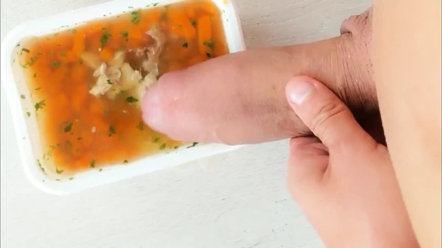 Kendi döllü çorba - restorandan kendi lezzet ile sunulan yemekleri tatma ve tatma