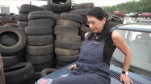 Dükkanda yaşlı kadınlarla seks partisi #1