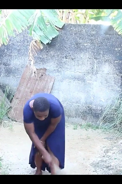 Секс в гетто за пределами дома