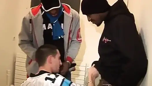 Universblack - ırklararası üçlü seks