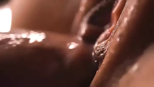 Makro lenste seksin güzelliği. Maksimum penetrasyon detayları