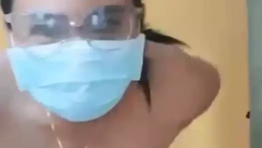 Nepalce teyze soyunma