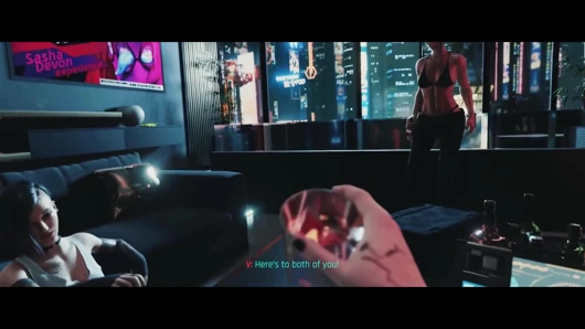 Anime siber oyun odasında sert sikişiyor