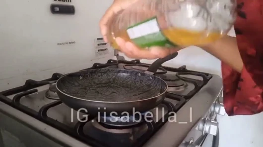 Mukbang ve mutfakta sikişiyor