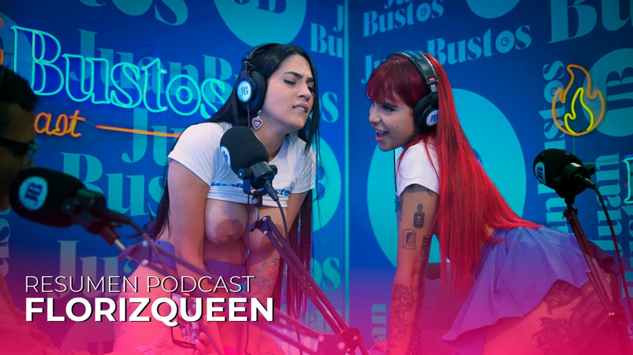 Florizqueen, Juan Bustos'un podcast'inde seks makinesine bu kadar boşalmaktan sessiz!