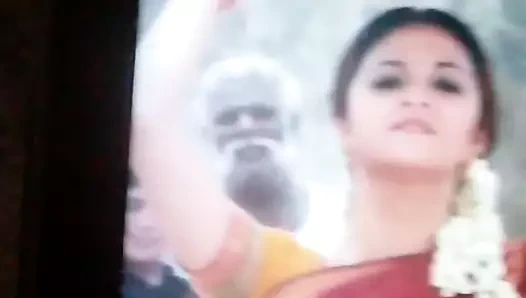 Keerthy suresh boşalmak haraç üzerinde ona kalça