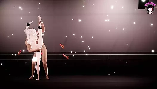 Hardcore kahrolası ile çoklu musluklar için the müzik (3d hentai)