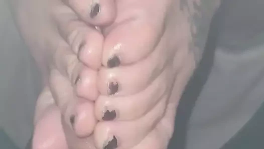 Biraz ayak hareketinin tadını çıkarmak