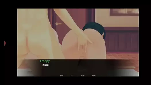 üçlü ile froppy ve benim öğretmen dragon ball kız 18