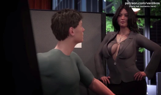 Asyalı orta yaşlı seksi kadın anal seks dölleme | Genesis Order | Tabu hentai 3d oyun | Bölüm 31